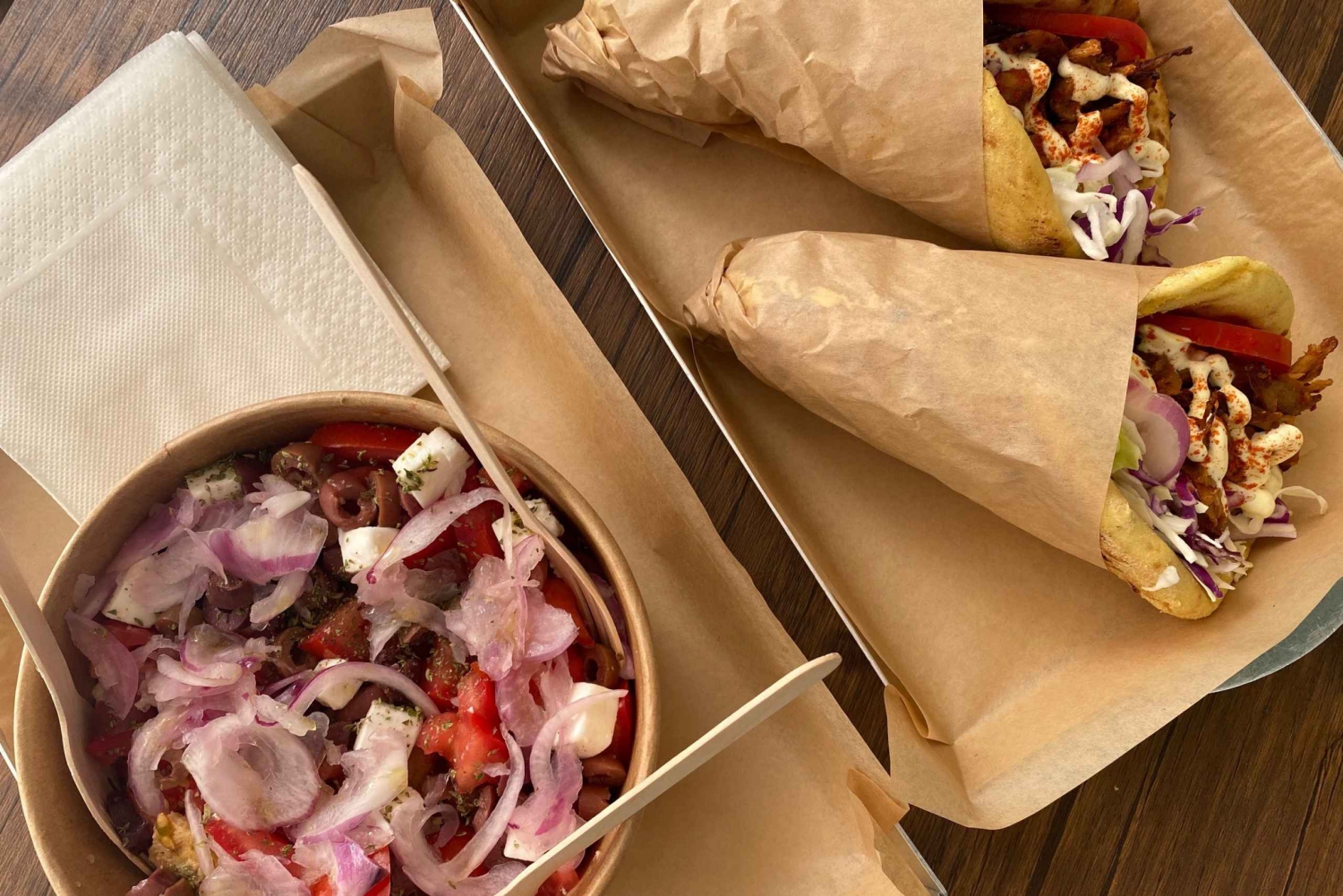 アテネ：グルメ ビーガン グループ ウォーキング ツアー