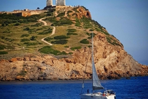 Atenas Tour de medio día en limusina y comida tradicional griega