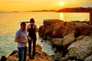 Atenas Tour de medio día en limusina y comida tradicional griega