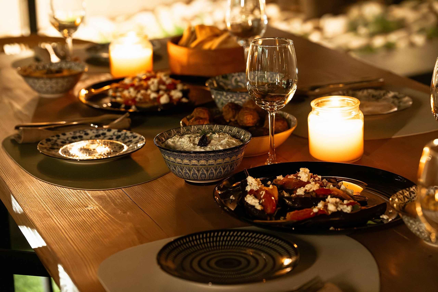 Tour durch den Athener Markt und Kochkurs in einem wunderschönen Garten