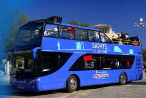 Athens, Piraeus, and Coastline: Blue Hop-On Hop-Off Bus