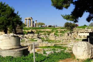 Athens: Private Tour to Corinth, Cave of Lakes & Cog Railway