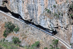 Athens: Private Tour to Corinth, Cave of Lakes & Cog Railway