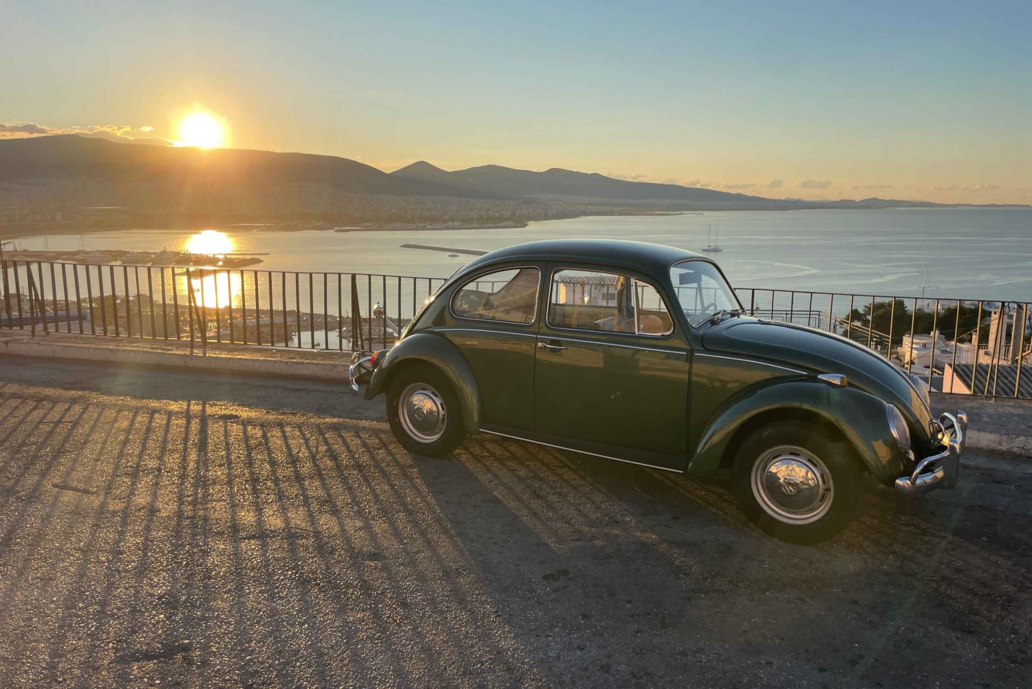 Aten: Fototur på Riviera i en gammal Volkswagen Beetle