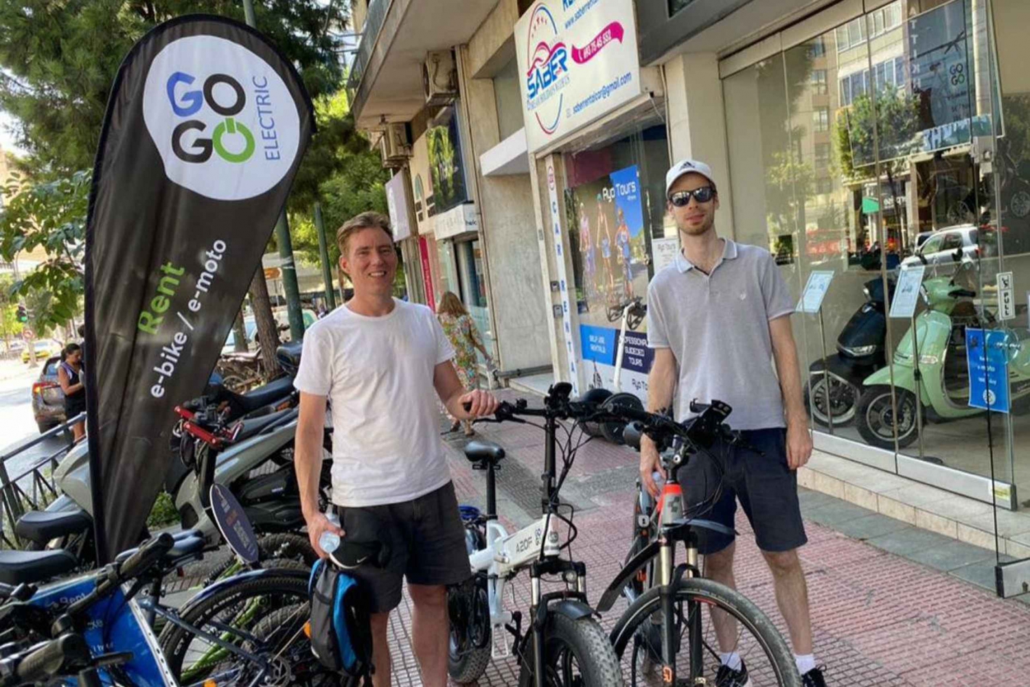 Tour in e-bike del centro storico di Atene