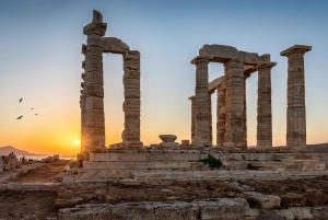 From Athens: Cape Sounion Sunset Tour