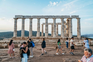 From Athens: Cape Sounion & Temple of Poseidon Half Day Tour