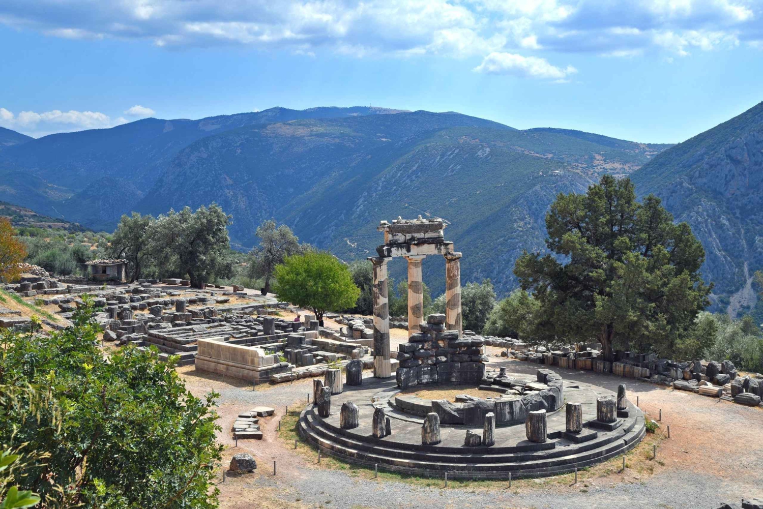 Von Athen aus: Tagestour nach Delphi und zum Osios Loukas-Kloster