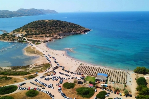 Из Афин: Экскурсия на озеро Вульягмени и в храм Посейдона