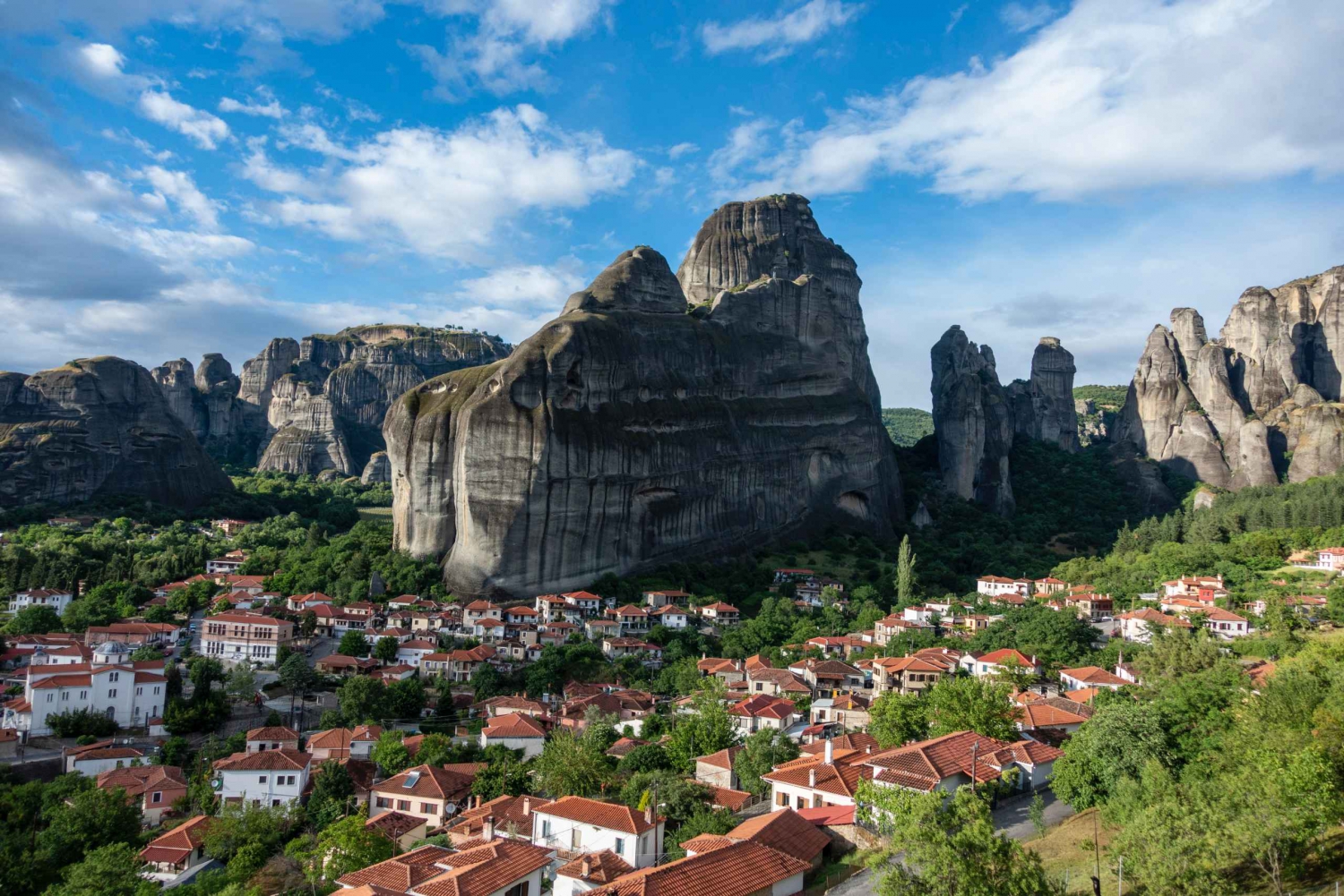 Athen: Dagstur til Meteora med henting i sentrum og lydguide