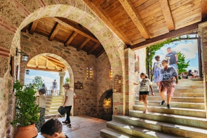 From Athens: Meteora Monasteries Bus Tour and Hidden Caves