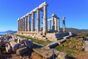 From Athens: Temple of Poseidon and Cape Sounion Guided Tour