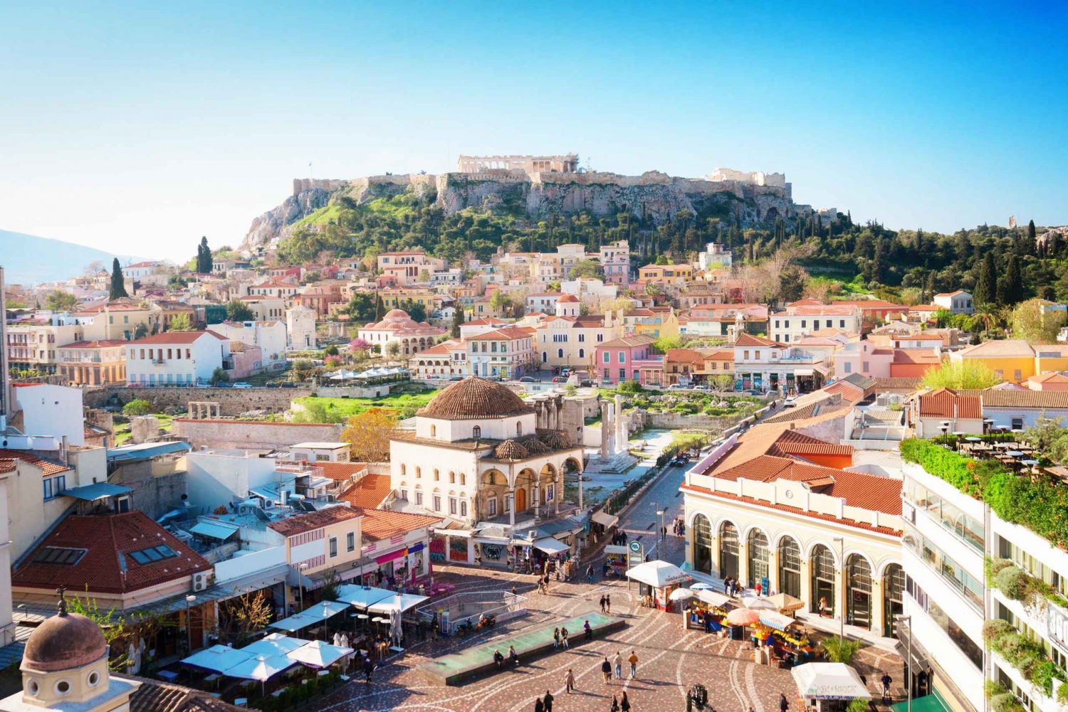 ピレウス発アテネ小グループ下船ツアー