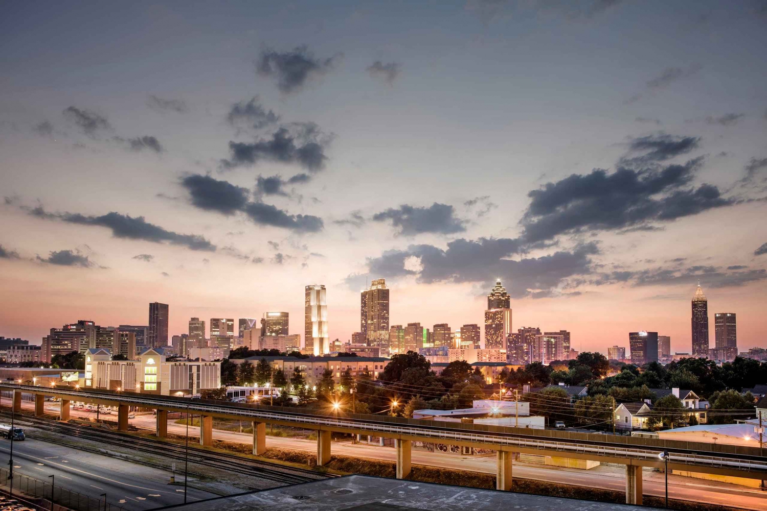 Atlanta - Stadens höjdpunkter Stadsvandringens höjdpunkter Privat tur