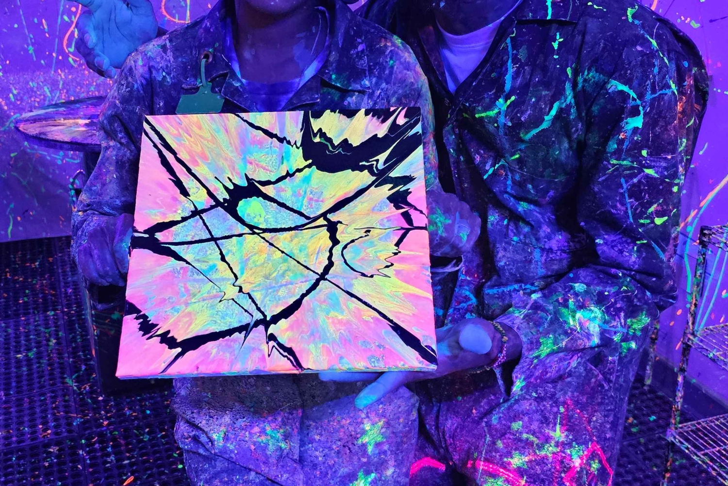 Atlanta: Upplevelse i stänkfärgsrummet