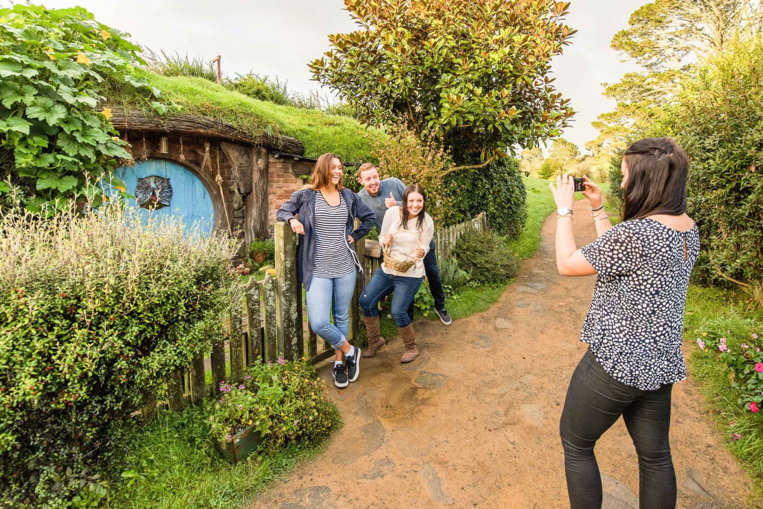 Auckland: Hobbiton filmset tour met lunch