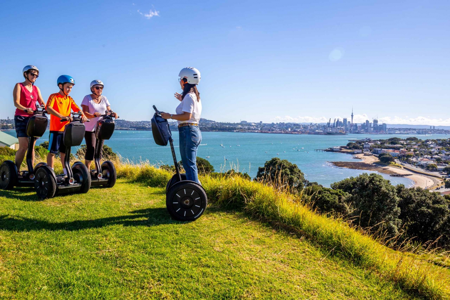 Auckland: Segway till toppen av vulkanen North Head