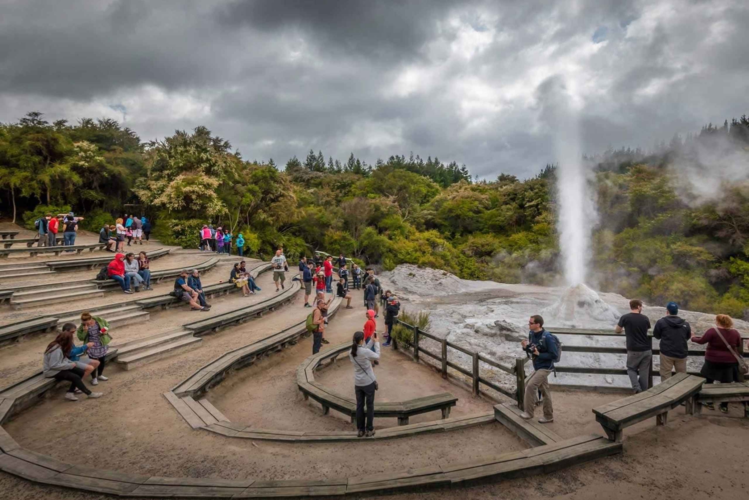 Auckland: Wai-O-Tapu, Maori Haka i gorące źródła Rotorua