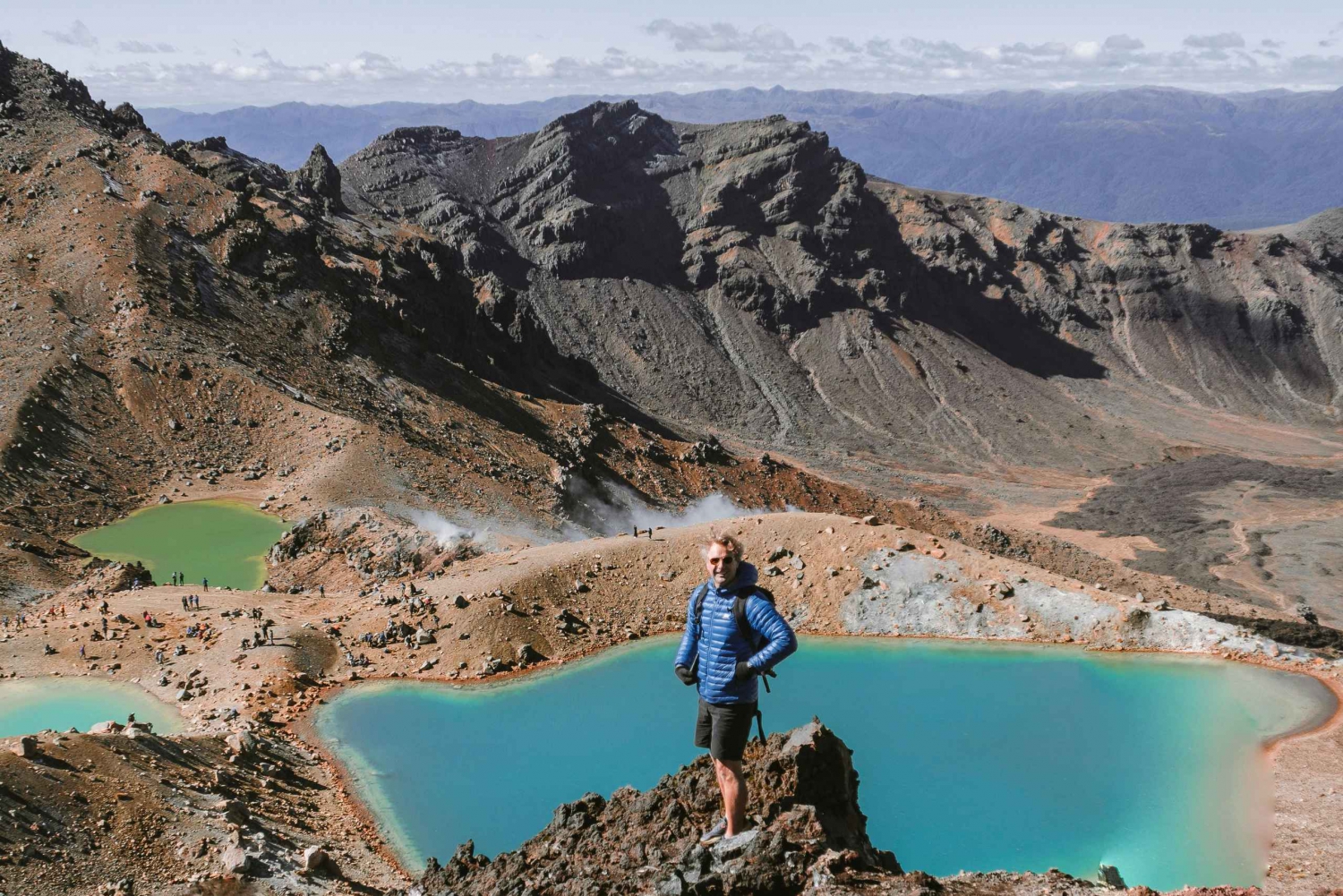 Tongariro Crossing: 2-dniowy prywatny transport z Auckland