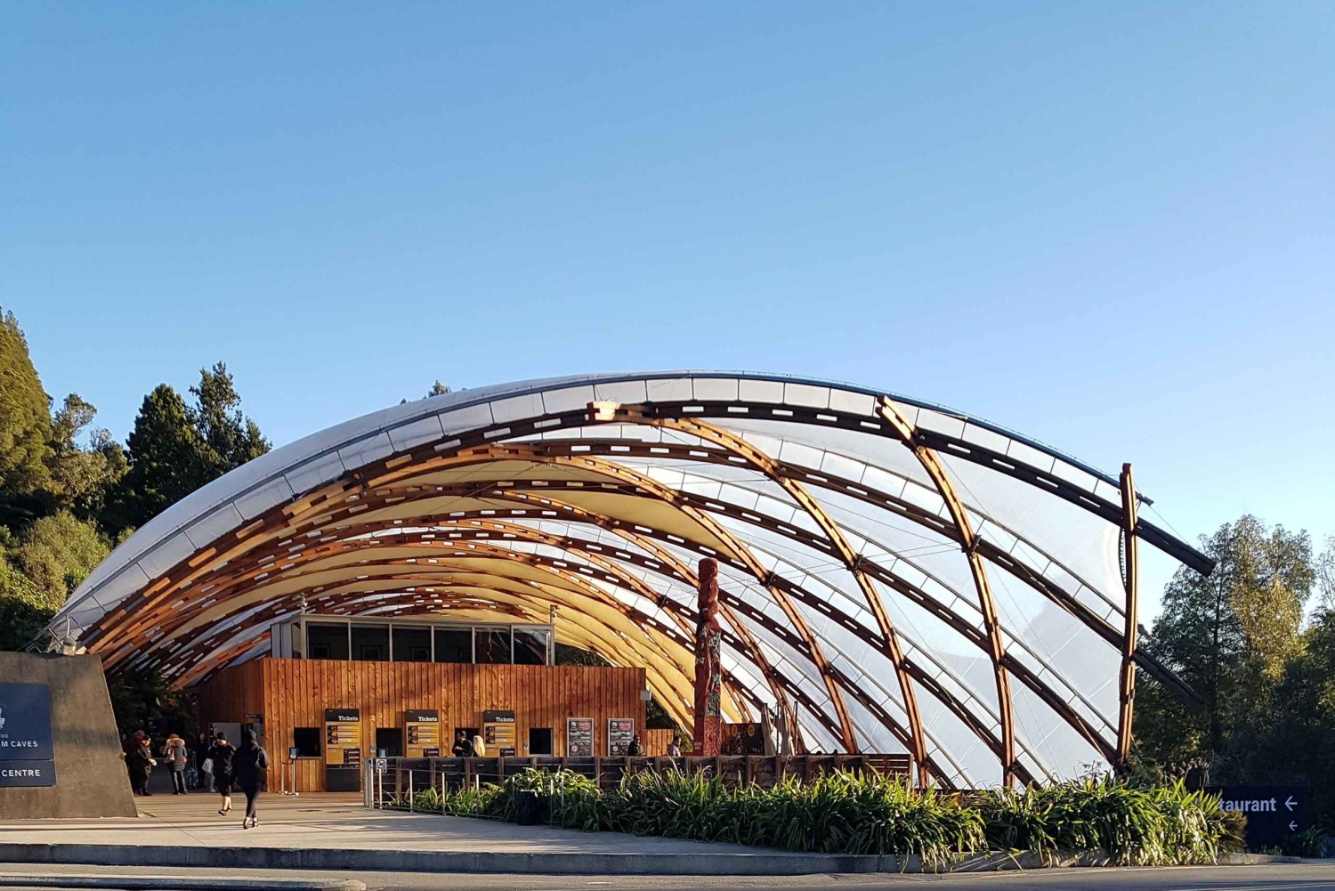 Rotorua do Auckland – popołudniowy transfer z jaskiniami Waitomo