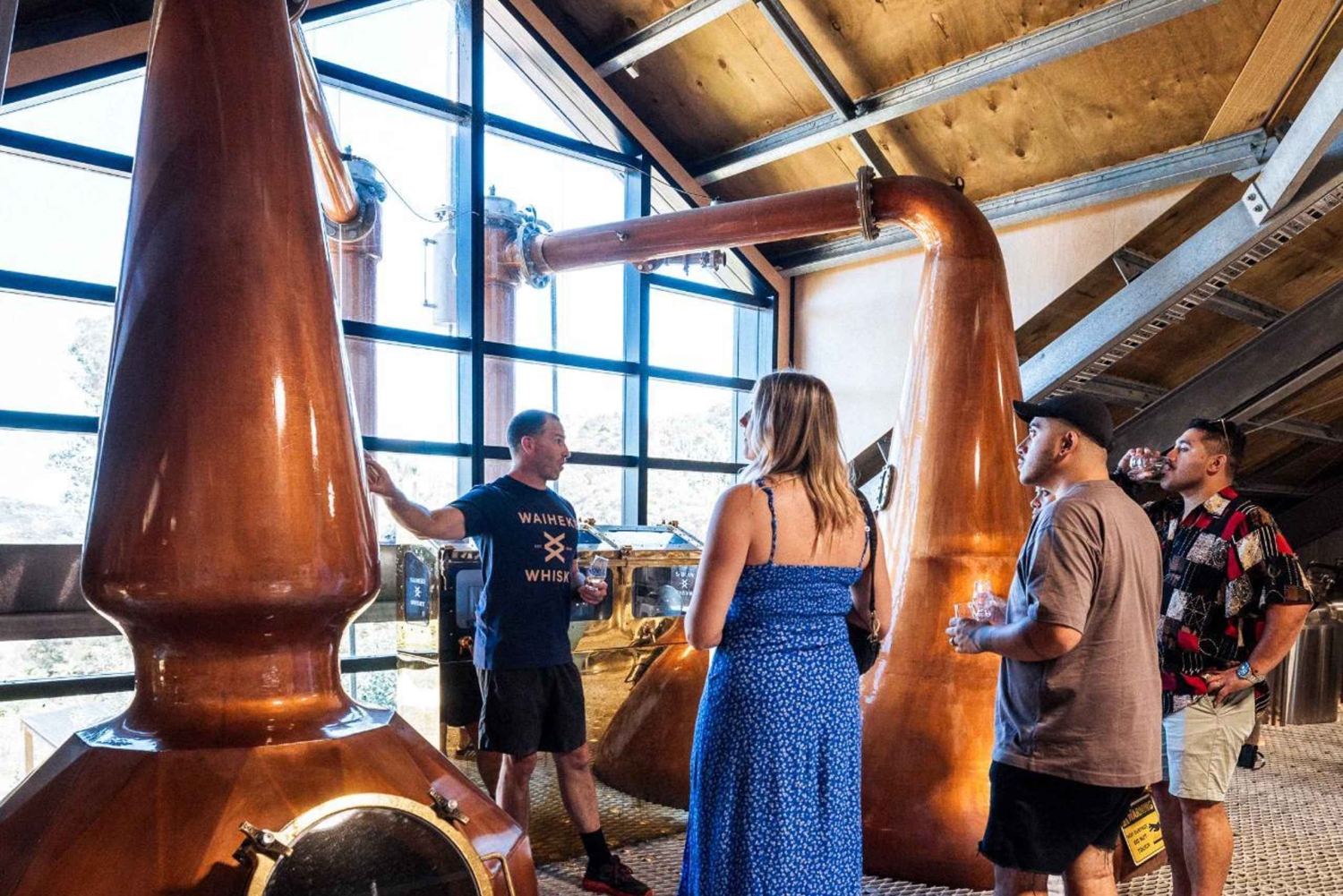 Waiheke Island: HEKE Distillery & Brewery Tour met proeverijen