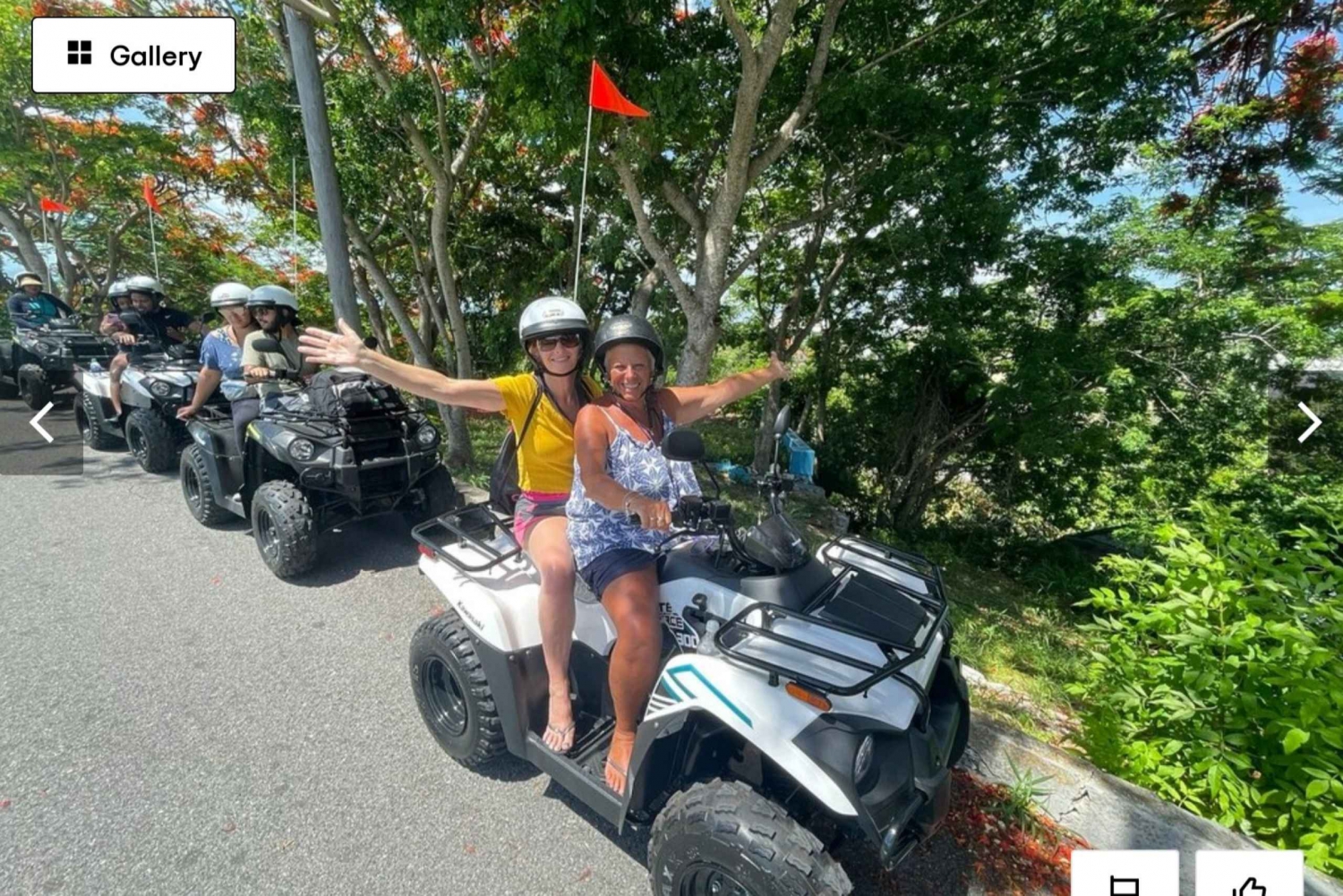 Nassau: ATV-tur med bahamansk lunsj