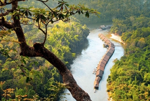 2-Day River Kwai Highlights & Jungle Rafts Floating Hotel