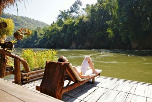 2-Day River Kwai Highlights & Jungle Rafts Floating Hotel