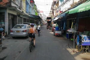 Bangkok: Bike and Canal Boat Tour with Lunch