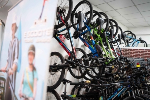 Bangkok: Bike and Canal Boat Tour with Lunch