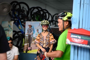 Bangkok: Bike and Canal Boat Tour with Lunch