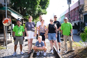 Bangkok: Bike and Canal Boat Tour with Lunch