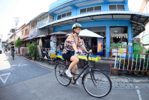 Bangkok: Bike and Canal Boat Tour with Lunch