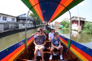 Bangkok: Bike and Canal Boat Tour with Lunch