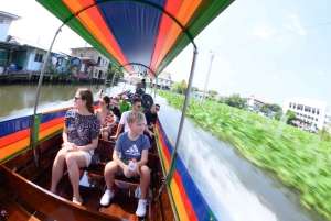Bangkok: Bike and Canal Boat Tour with Lunch