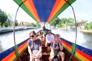 Bangkok: Bike and Canal Boat Tour with Lunch
