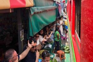 Bangkok: Damnoen Saduak Market and Maeklong Railway Market