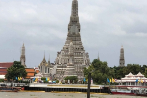 Best Of Bangkok: Temples & Long-tail Boat Tour with Lunch
