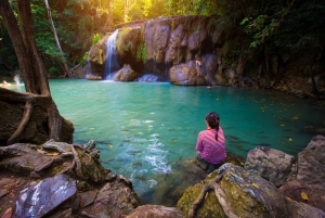 Erawan National Park and Kanchanaburi Small Group Tour