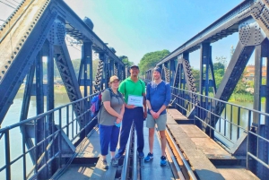 Erawan National Park and Kanchanaburi Small Group Tour