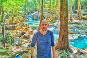 Erawan National Park and Kanchanaburi Small Group Tour