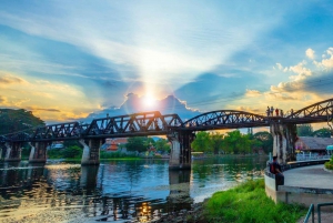 From Bangkok: Erawan Park & Kanchanaburi Small-Group Tour
