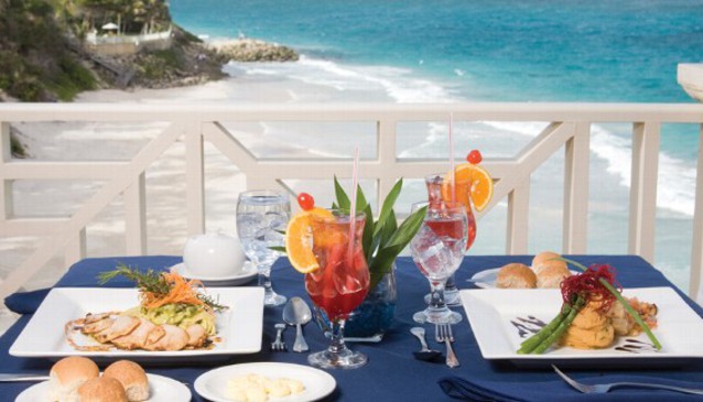 L'Azure Restaurant at The Crane