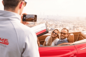 City tour de 90 minutos em supercarros por Barcelona até ao Monte Tibidabo