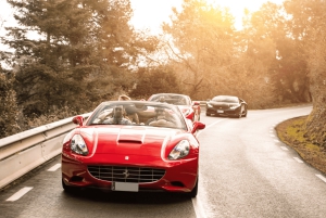 City tour de 90 minutos em supercarros por Barcelona até ao Monte Tibidabo