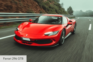 City tour de 90 minutos em supercarros por Barcelona até ao Monte Tibidabo