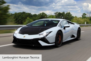 City tour de 90 minutos em supercarros por Barcelona até ao Monte Tibidabo