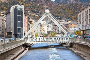 Andorra and France from Barcelona. 3 countries in one day.