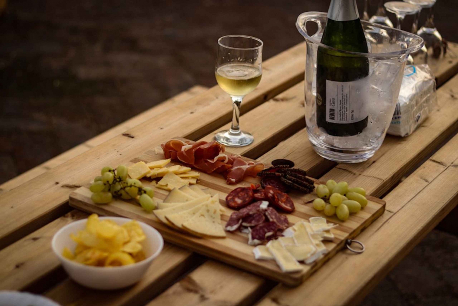Barcelona: degustação de vinhos divertida e despretensiosa num terraço