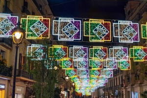 バルセロナ：クリスマスライトと隠れた街並みを巡るウォーキングツアーをご案内します